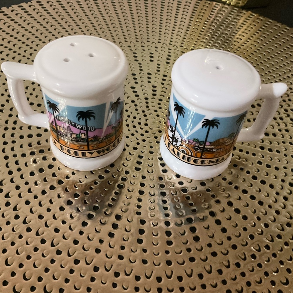 Karol Western Vintage Hollywood California Salt & Pepper Shakers